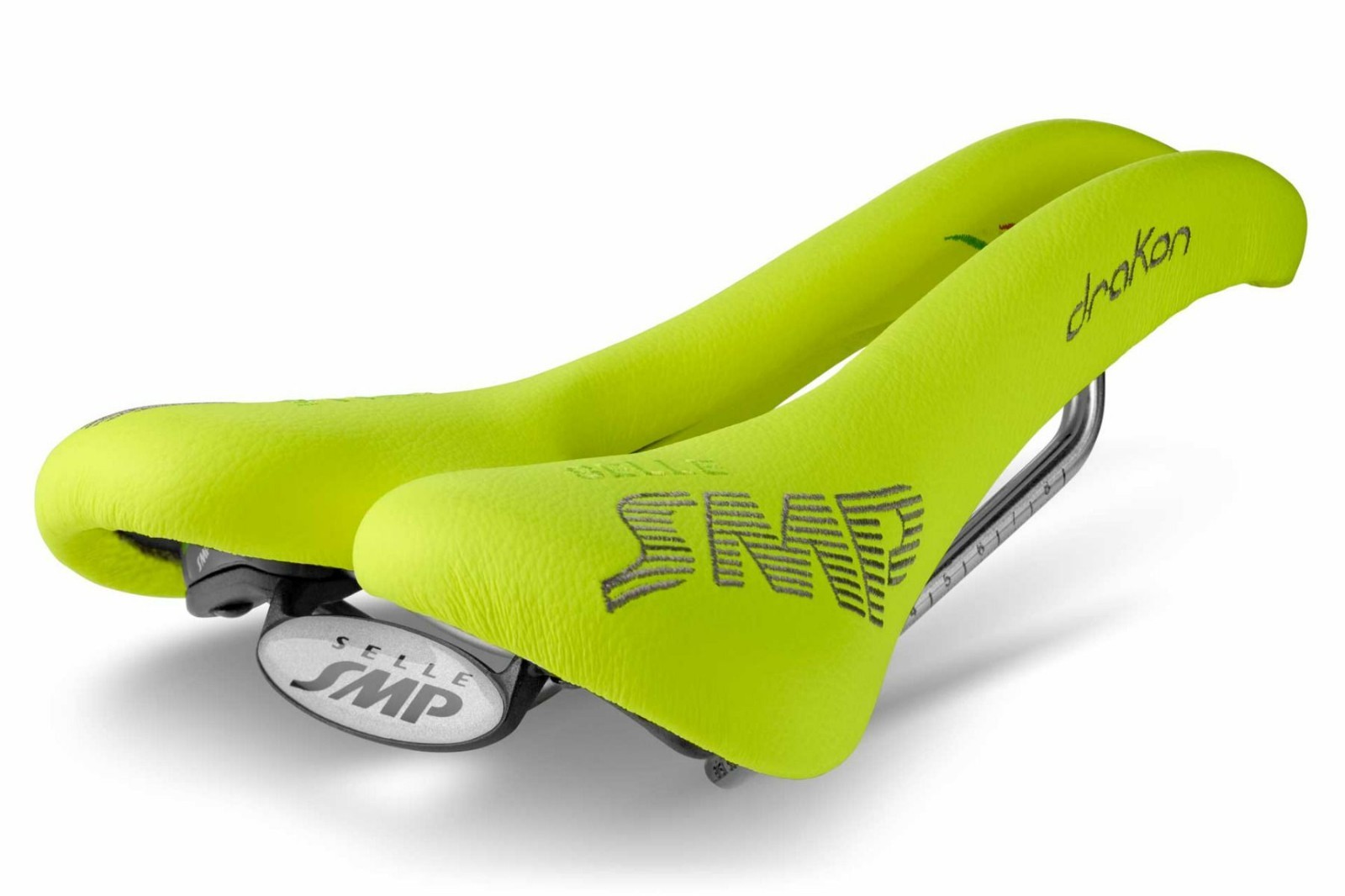 SMP DRAKON BIKE SADDLE YELLOW – ERGONOMIC – 139mm – ROAD MTB GRAVEL