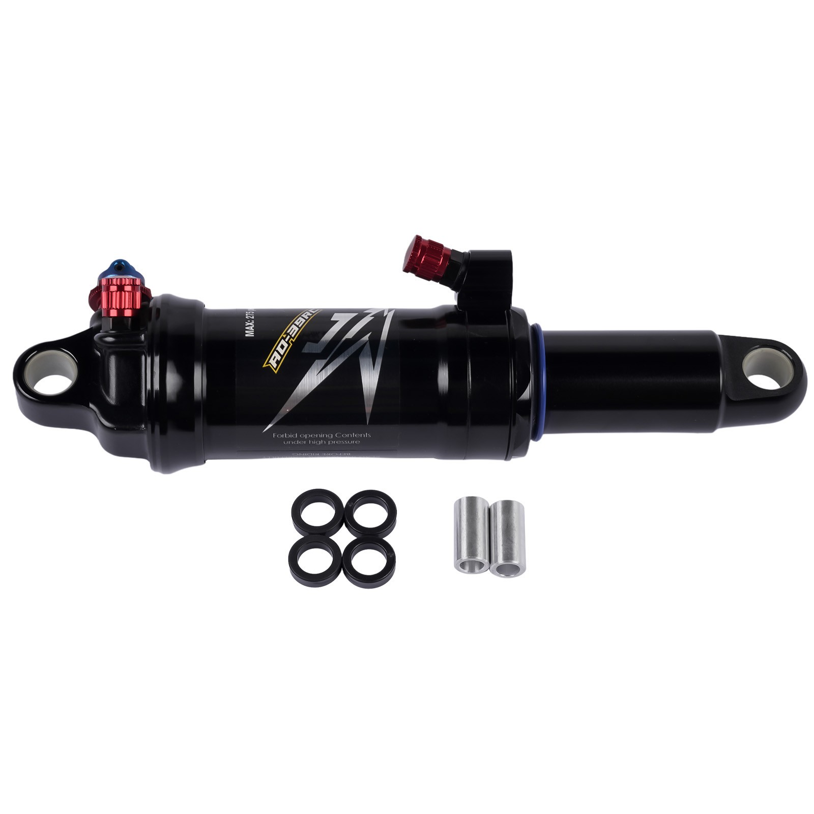 Mountain Bike Bicycle Air Suspension Rear Shock 165/190/200mm w/ Lockout for MTB