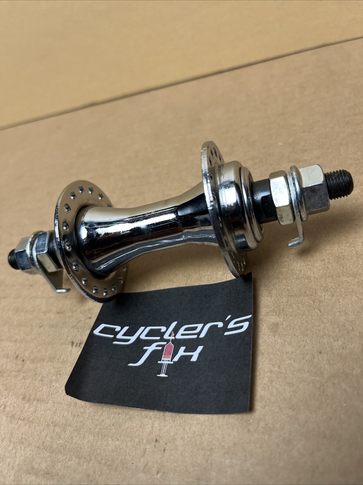Universal 36h Chrome Steel Bicycle Bike Hub Front Mtb Beach Cruiser Hybrid Huffy