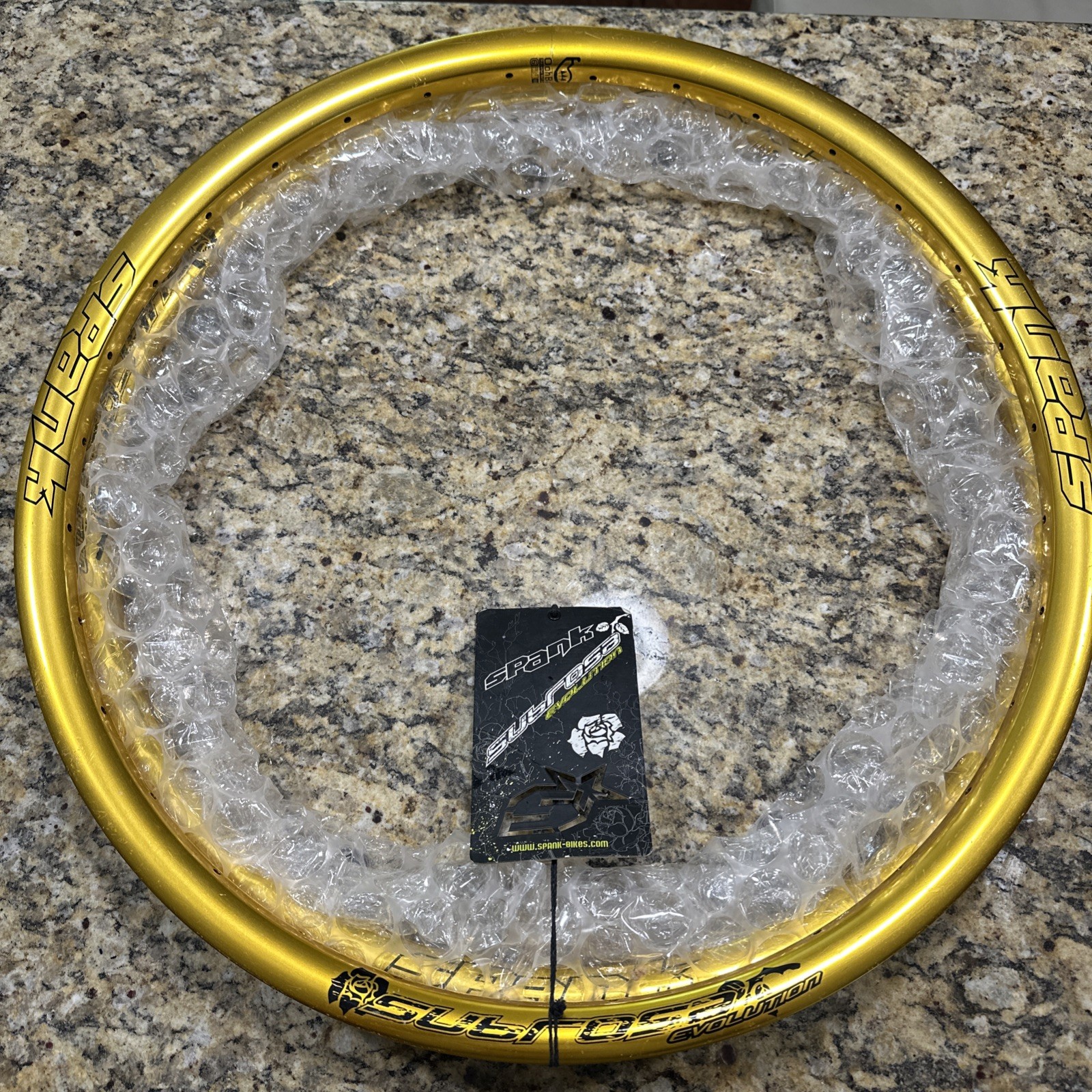 🤩 Spank Subrosa Evolution 32h 26” Rims Gold Pair (2 Total) 🤩