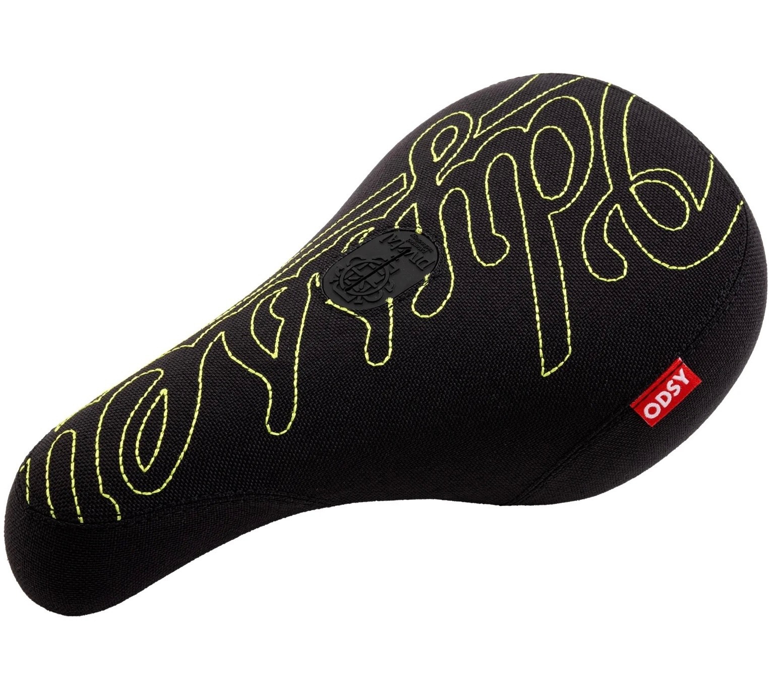 ODYSSEY BMX BIG STITCH BICYCLE PIVOTAL SEAT BLACK/YELLOW