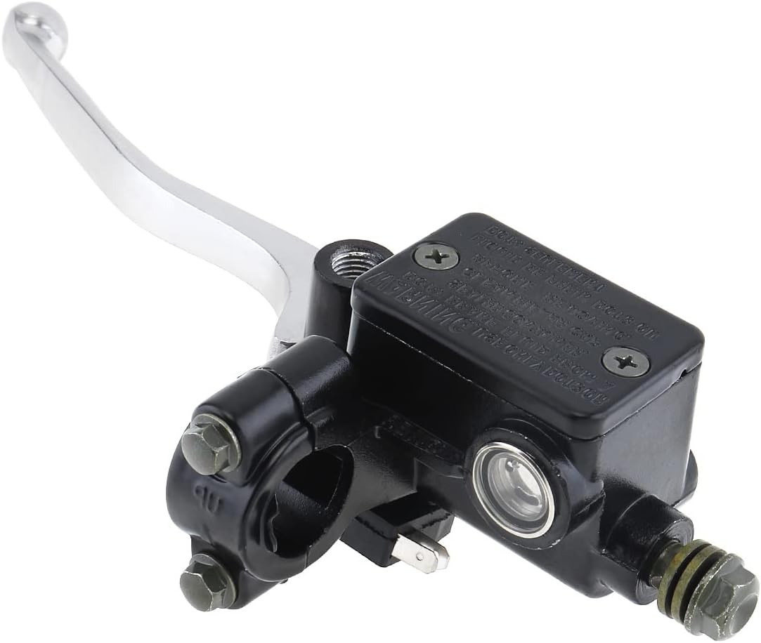22mm M10 Motorcycle Handlebar Front Left Hand Brake Master Cylinder Clu