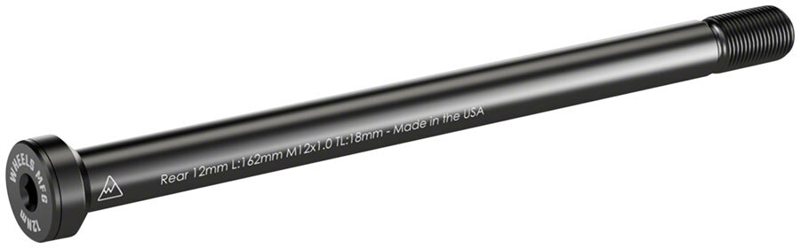 Wheels Manufacturing Rear Thru Axle – M12 x 1 x 18, 162mm