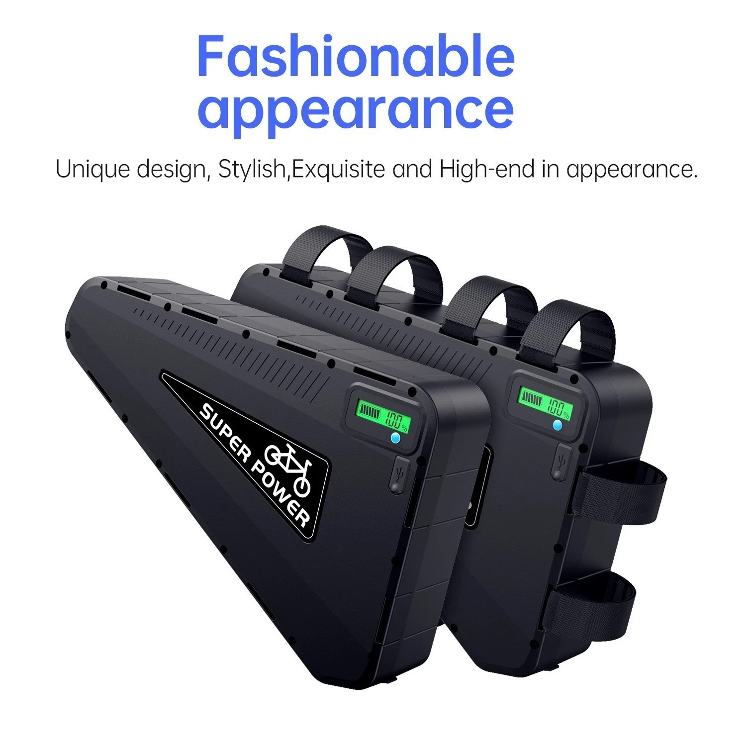 48V 20AH 25AH 30AH Ebike Downtube Triangle Batter-y Pack for 0-2000W Power