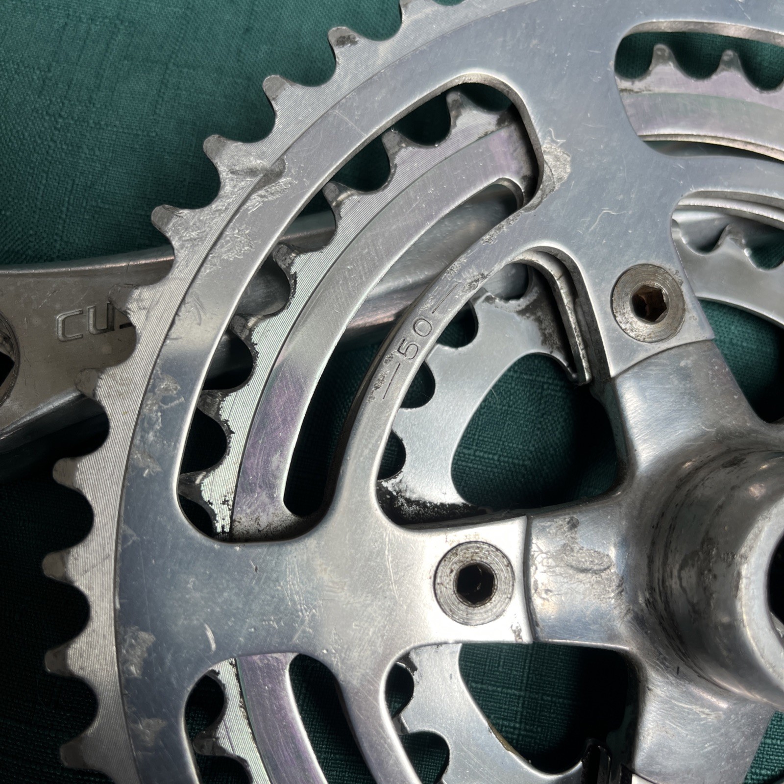 SR Sakae Super Custom Forged Crankset BMX with 86 BCD and 42T or Touring Triple