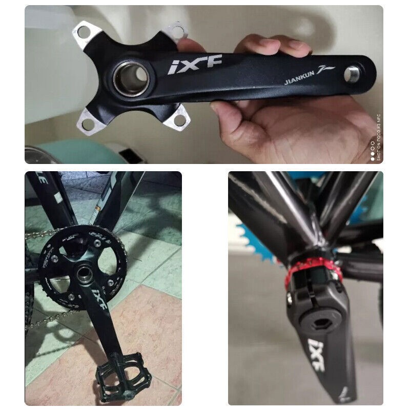 IXF 104BCD Hollowtech Crank Arm Mountain Bike Bottom Bracket 170mm For Shimano