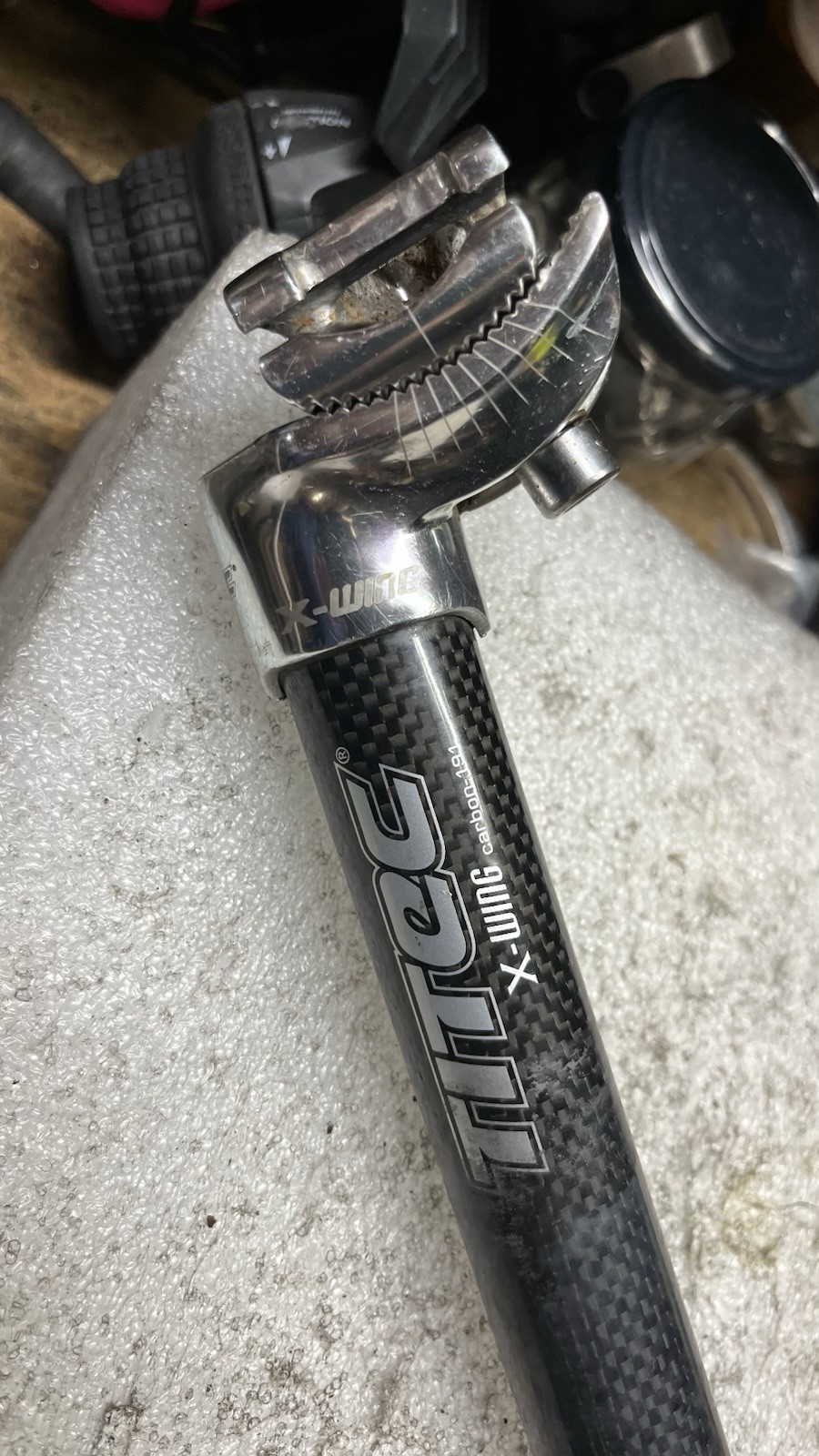 Titec Carbon Fiber Seatpost 27.2 X 330 Road Mountain Bike Seat Post 27.2mm
