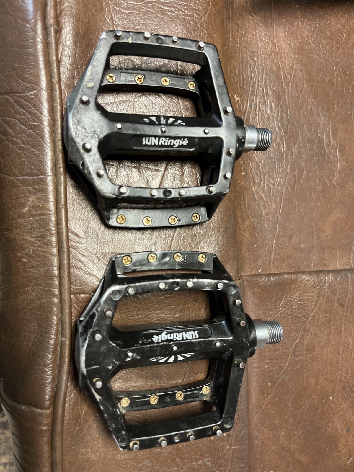 SUN RINGLE ZUZU PEDALS 9/16 MTb Bike USA Sealed Bearings Rare