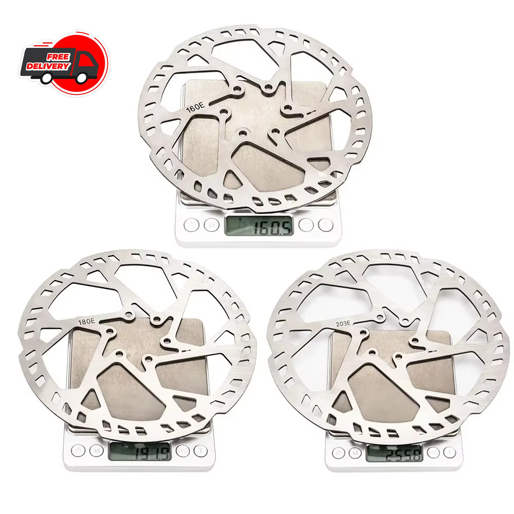 ZTTO 2.3mm Thicken MTB E-Bike Disc Brake Rotor 160/180/203/220mm 6-Bolt