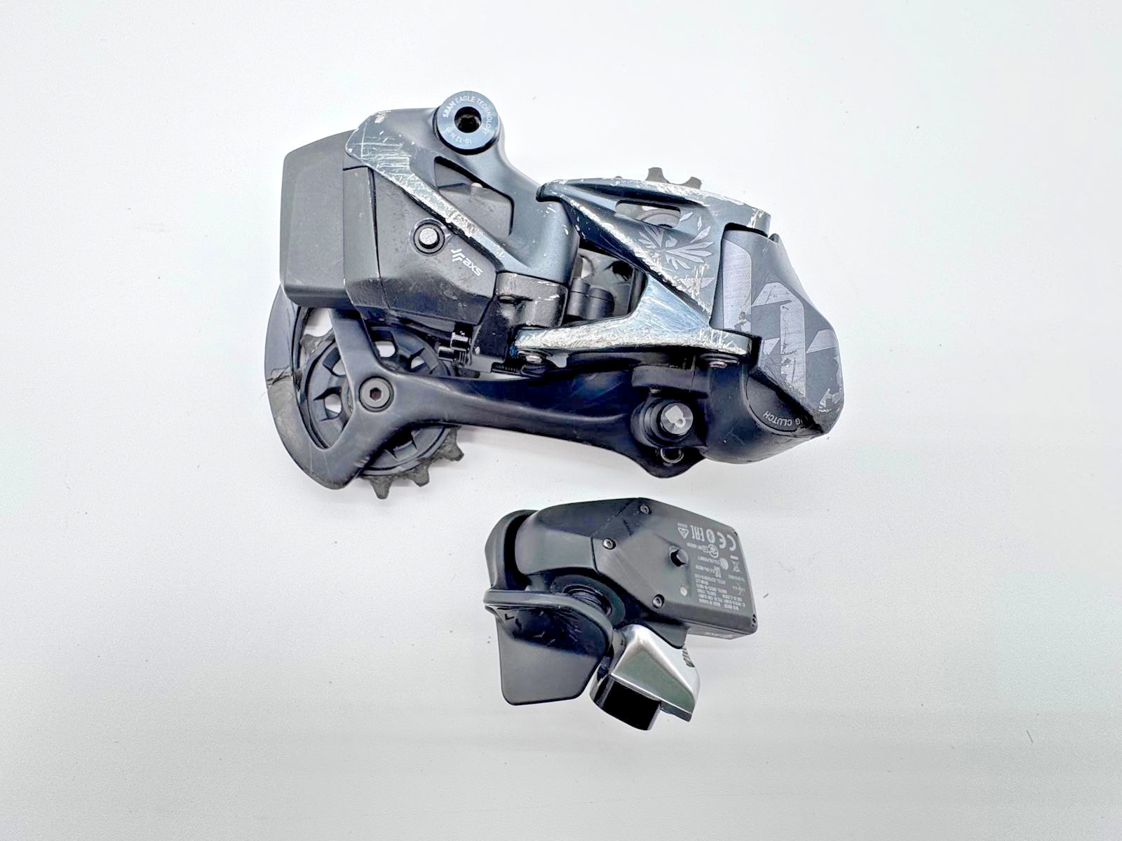 SRAM XX1 Eagle AXS Rear Derailleur – 12 Speed, Wireless Remote 1x Battery