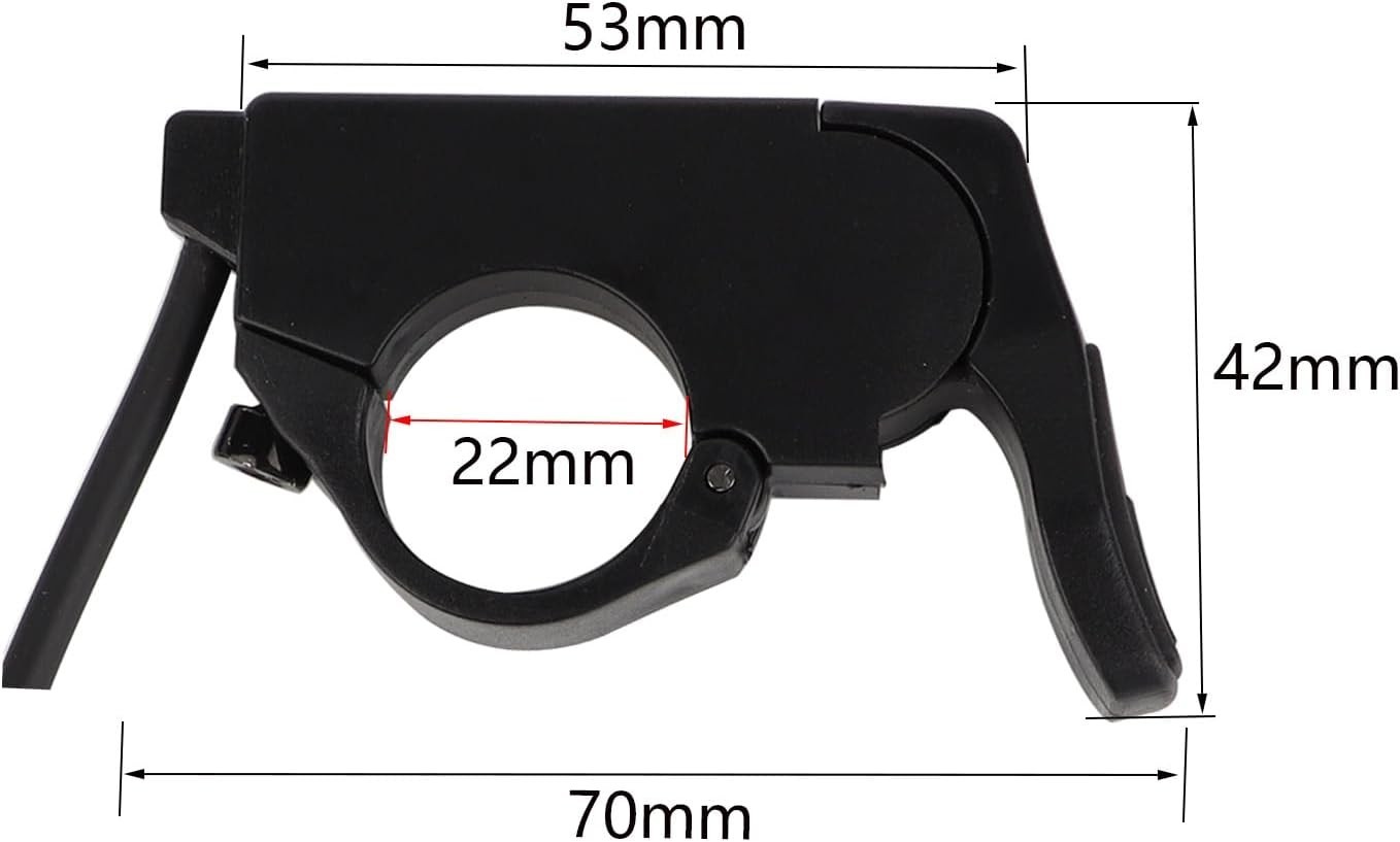 Thumb Throttle Only for BAFANG Motor Kit – Finger Speed Accelerator Compatibl…