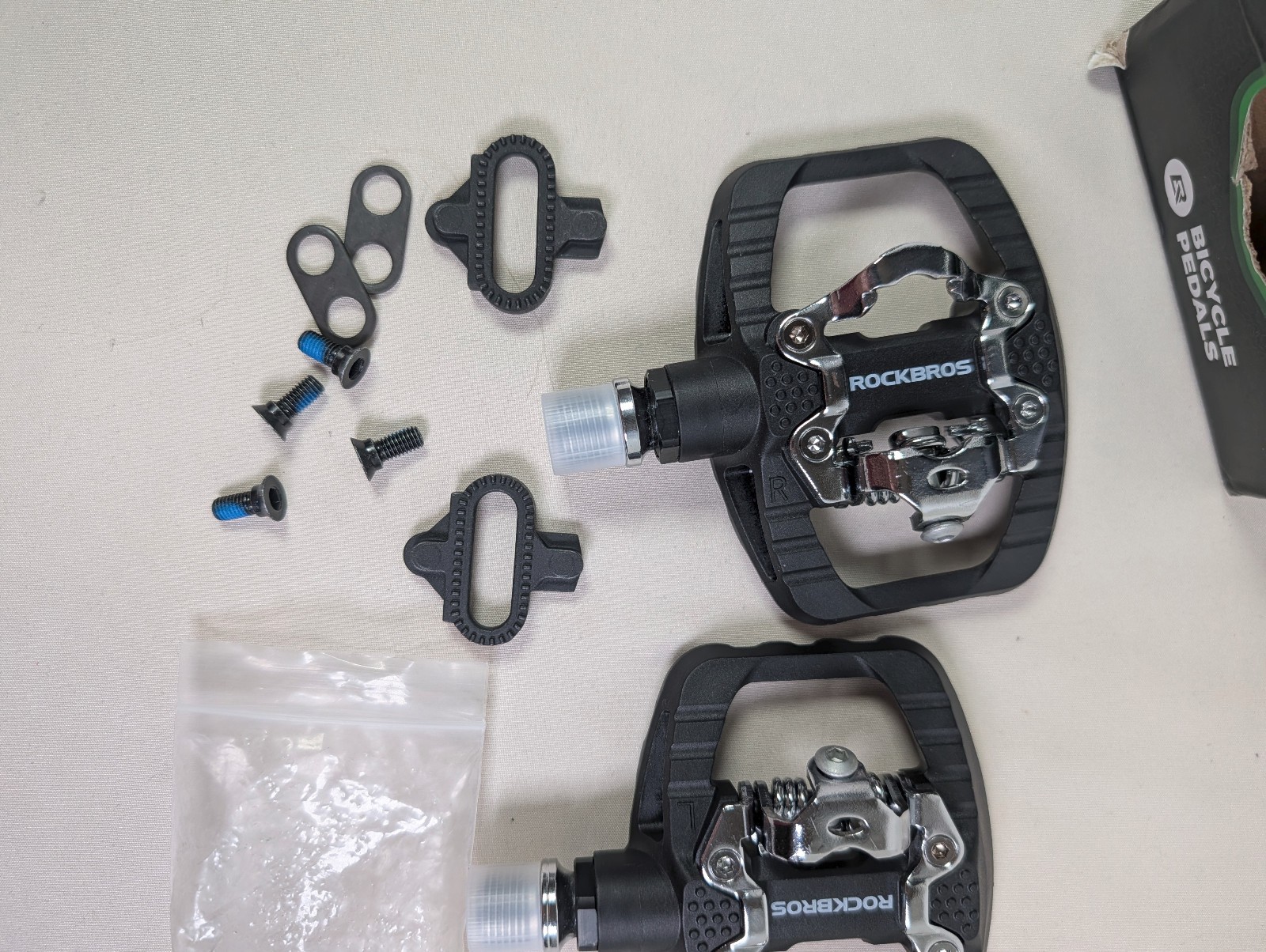 ROCKBROS PD303 MTB Road Bike Clipless Platform Pedals SPD Compatible New
