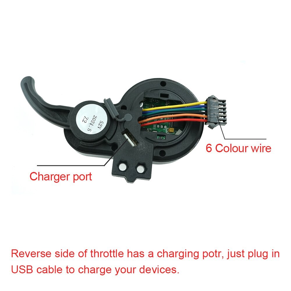 Ebike Controller Kit 36V48V52V60V Electric Bike Display Brake System Electric Bi