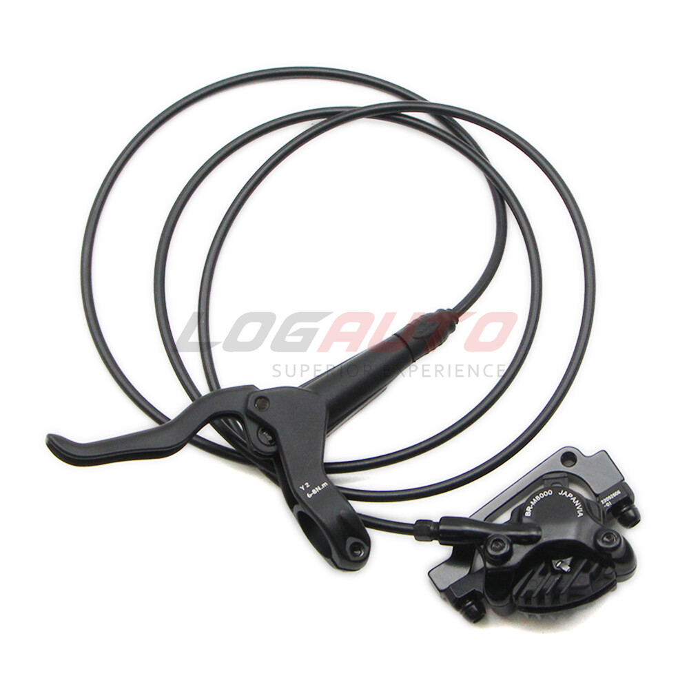 For XT M8000 Hydraulic Disc Front Rear Brake Set Lever Caliper 800mm/1550mm Bike