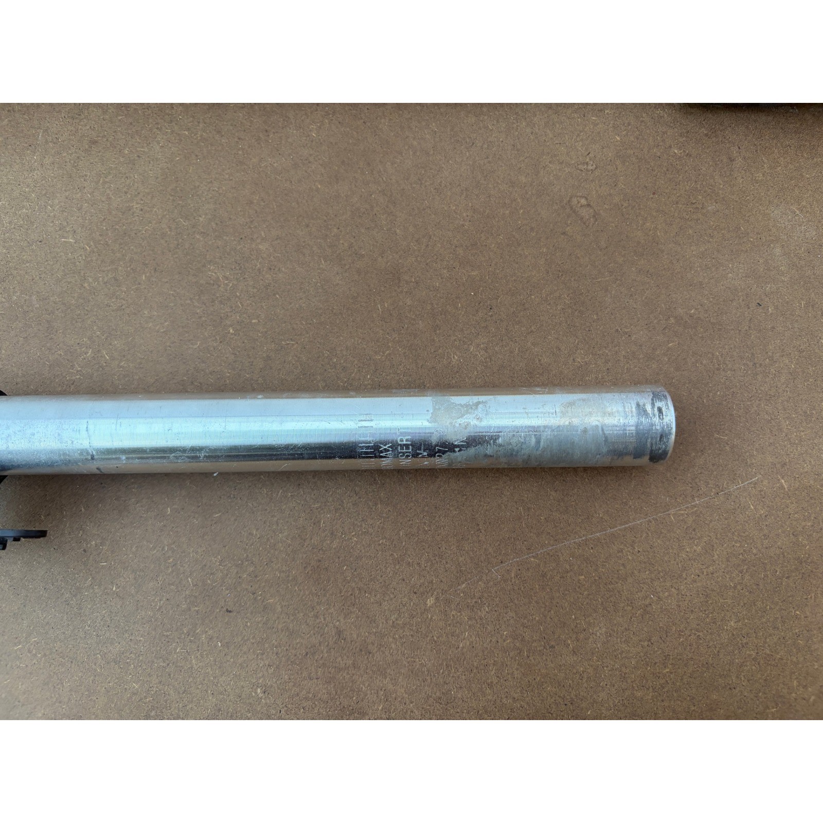 Promax Alloy Bicycle Seatpost 27.2mm x 340mm Silver Micro Adjust Twin Bolt