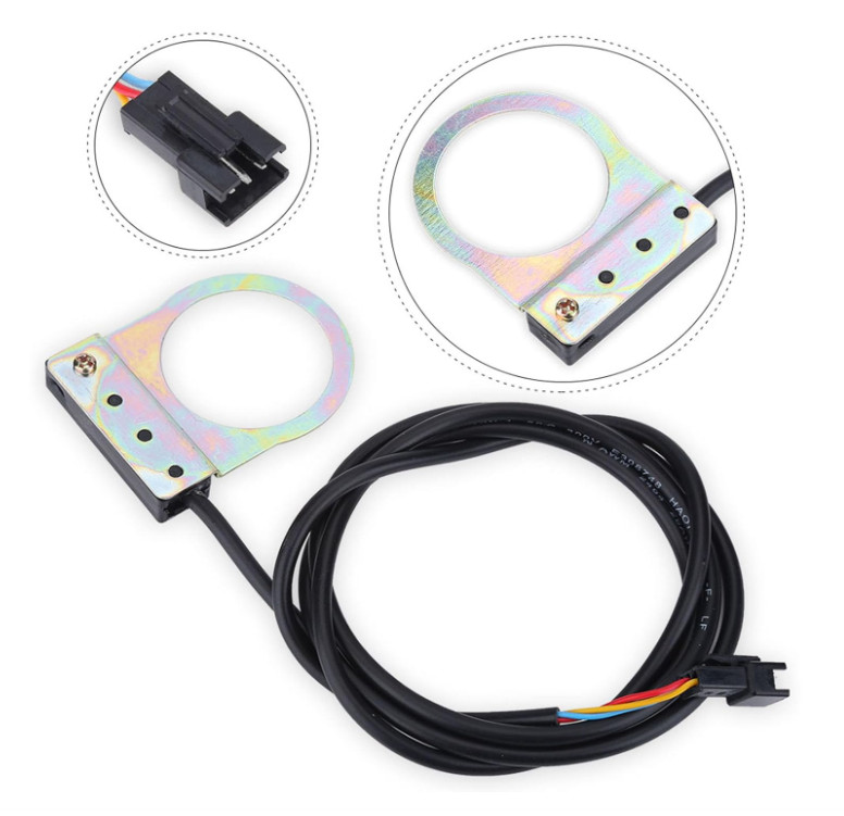 E Bike PAS System Assistant Sensor, 12 Magnets, Electric Power Pedal Assist Sens