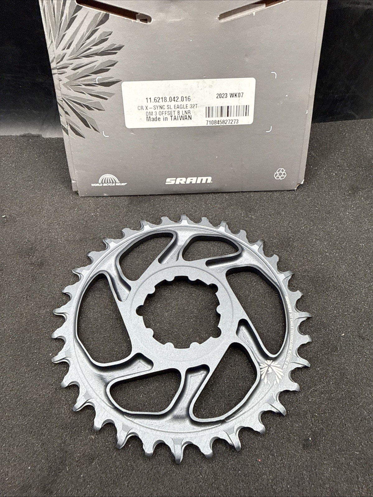 Sram Eagle Xx1 32t 12 Speed 3 Bolt Chainring 3mm Offset (9479)-73)