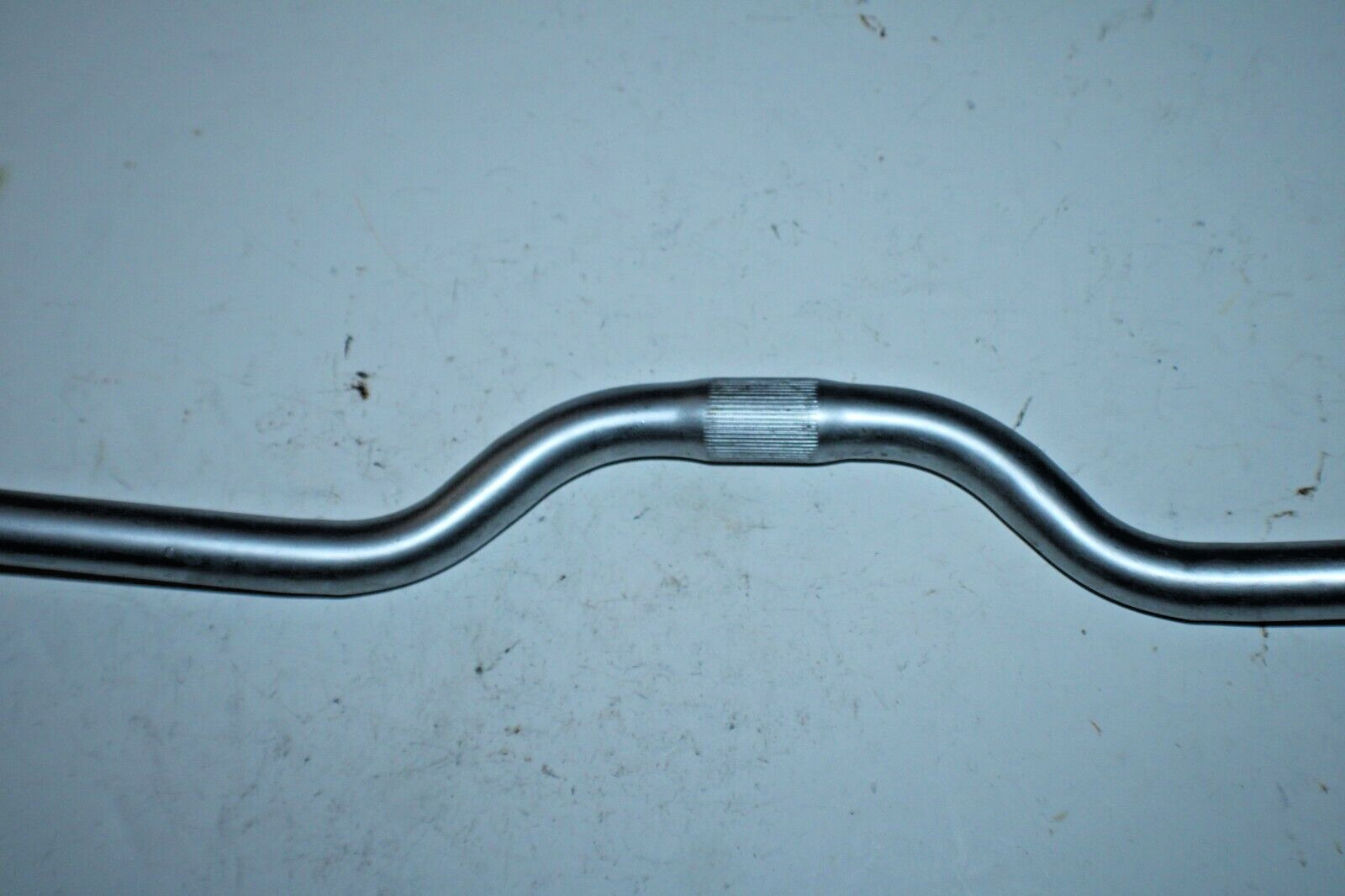 MTB Handlebar 25.4mm 61cm 2″ Riser Bar Silver Comfort Hybrid Fast USA Shipper