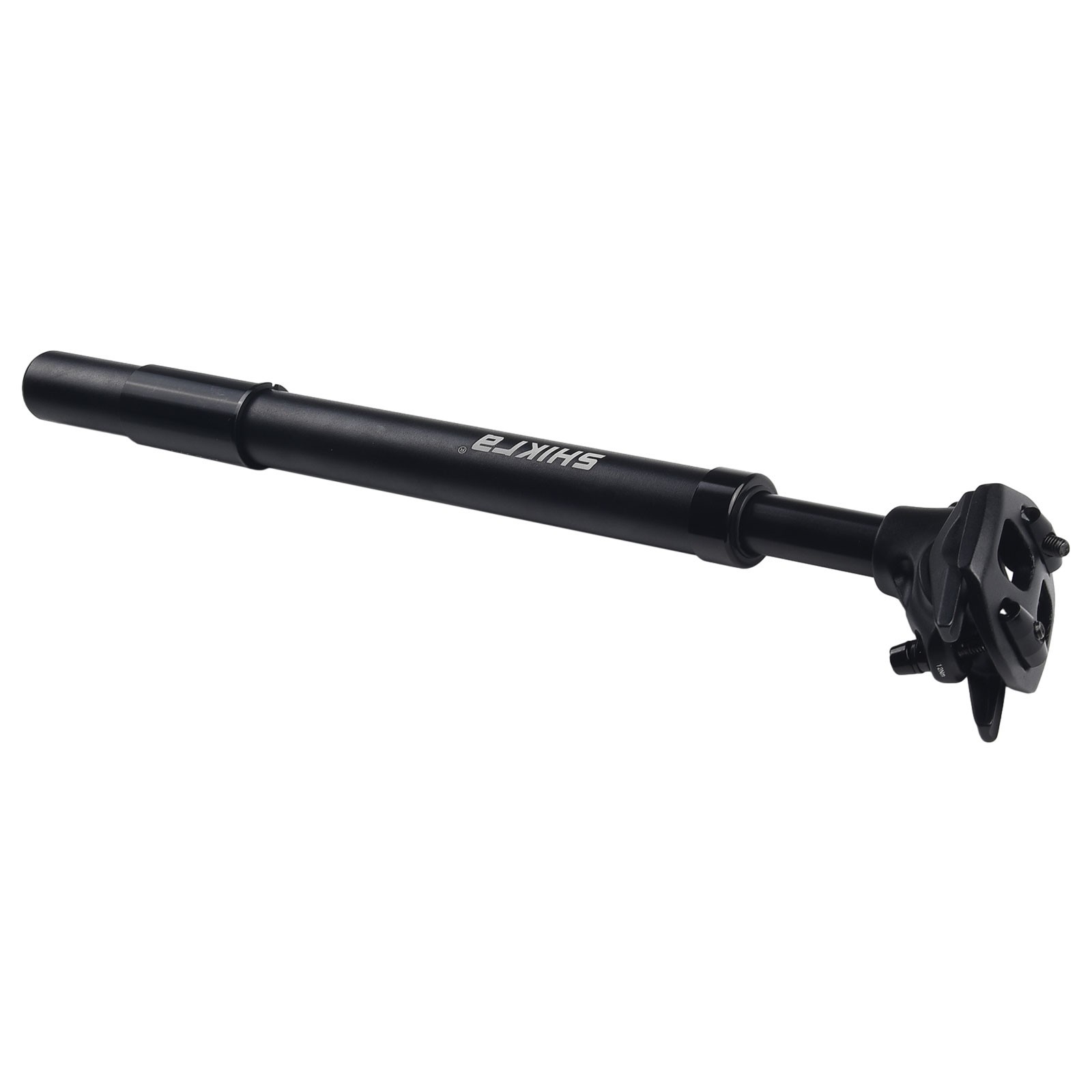 Seatpost Bike Shock Absorber Spring 27.2-33.9x400MM Aluminum Alloy Black