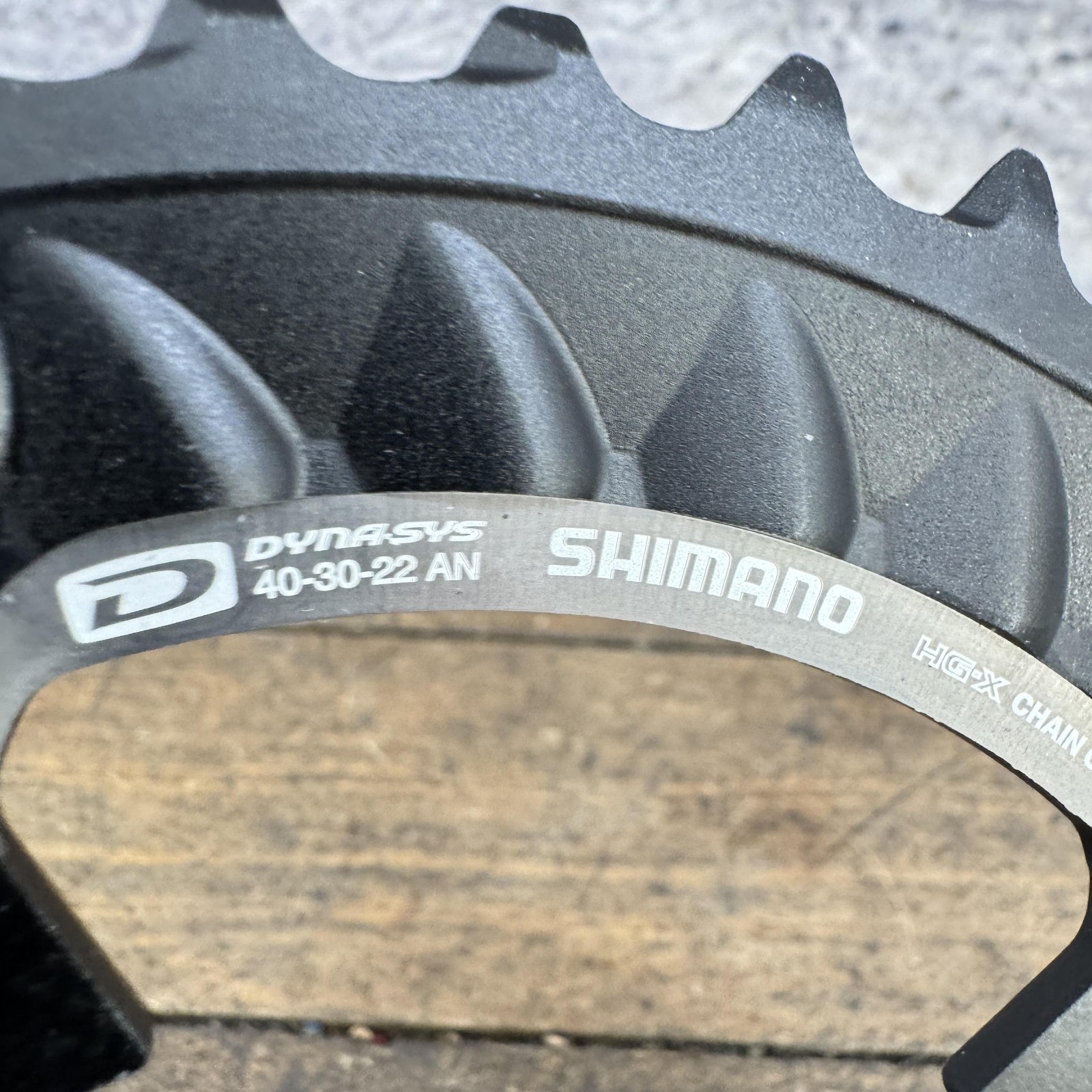Shimano 40T Chainring 96 BCD 4-Arm SLX FC-M7000 3×10 MTB HG-X Black 10s