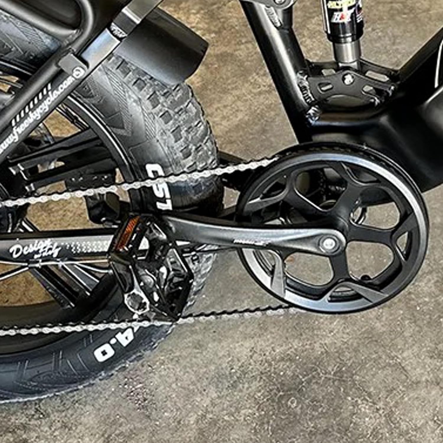 Versatile Bike Crank Arm Set: 152MM/160MM/165MM/170MM/175MM Compatibility