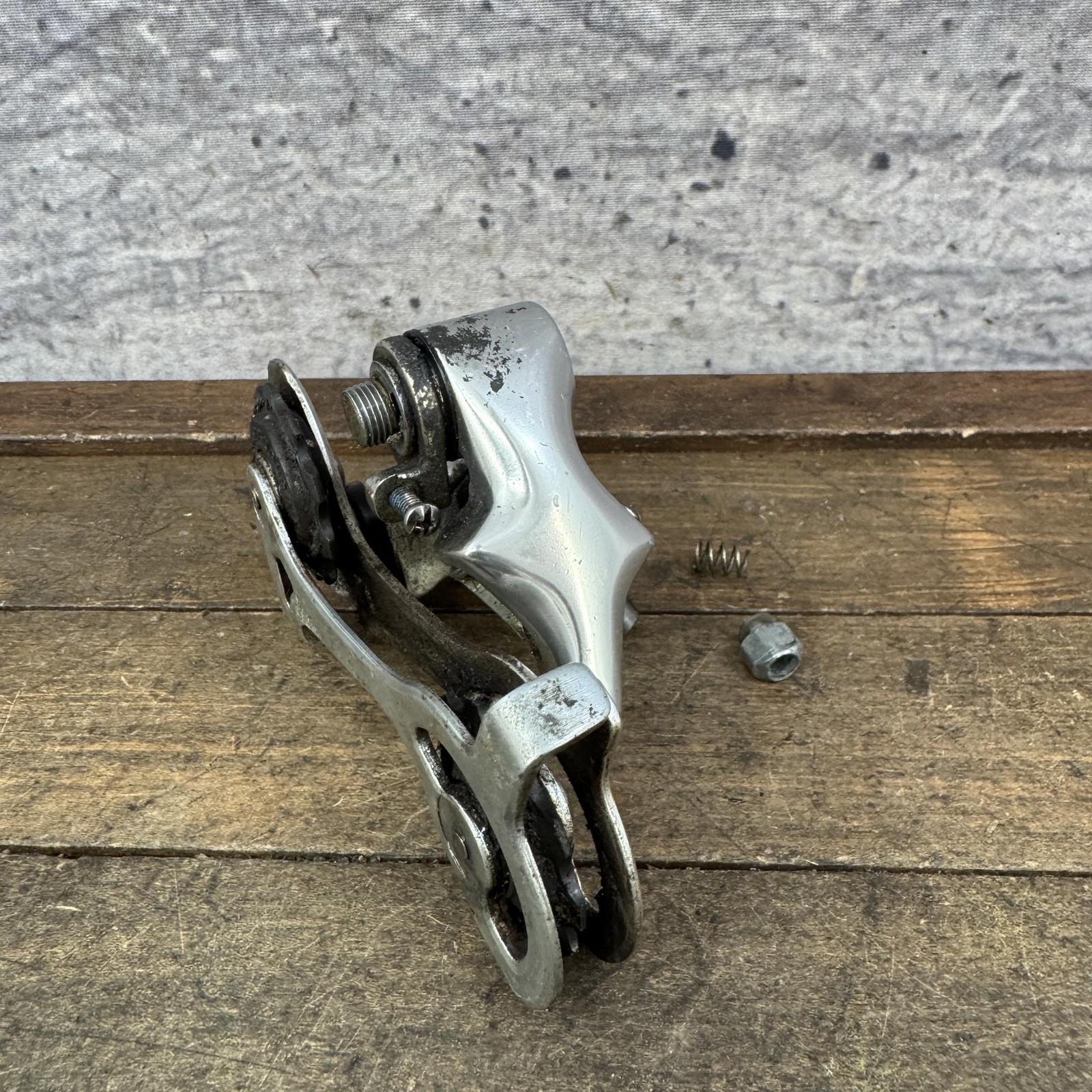 Vintage Campagnolo Mirage Rear Derailleur Long Cage Pulley PInch Bolt PARTS