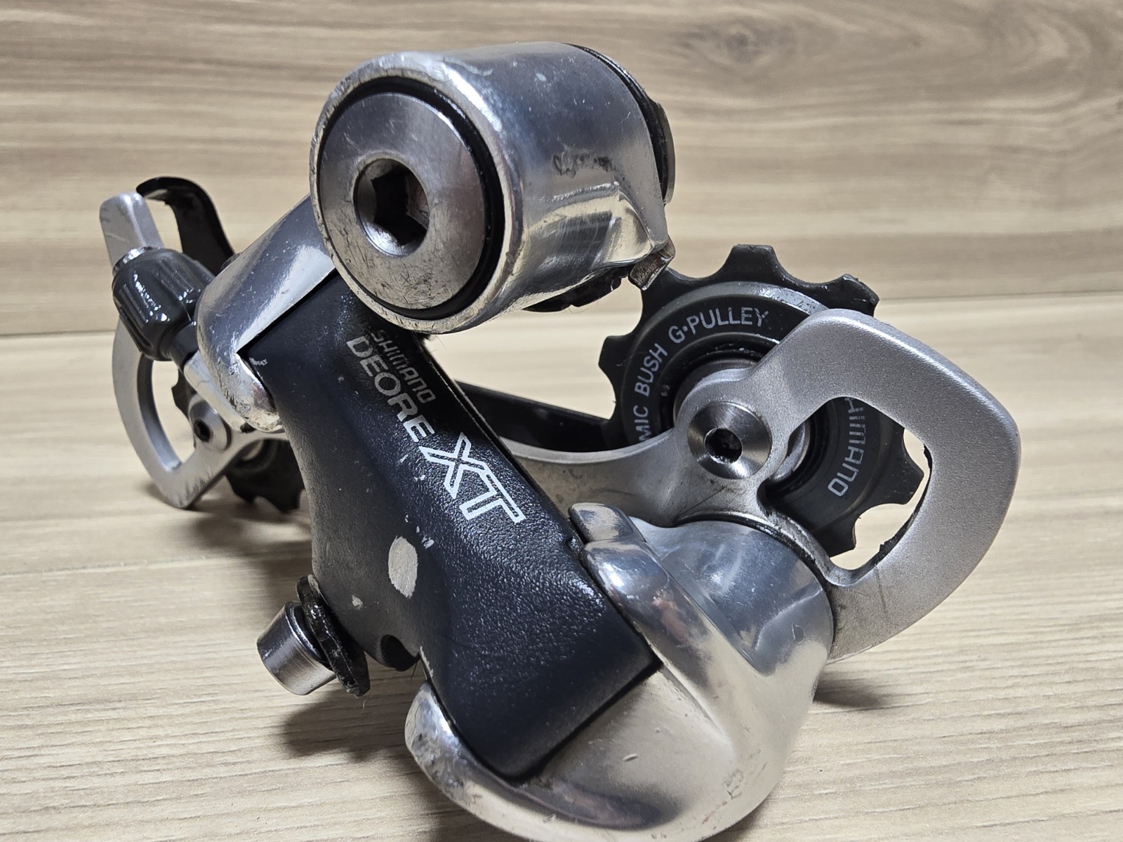 Shimano Deore XT RD-M739Rear Derailleur Long Cage Freshly Serviced *Fast Ship*