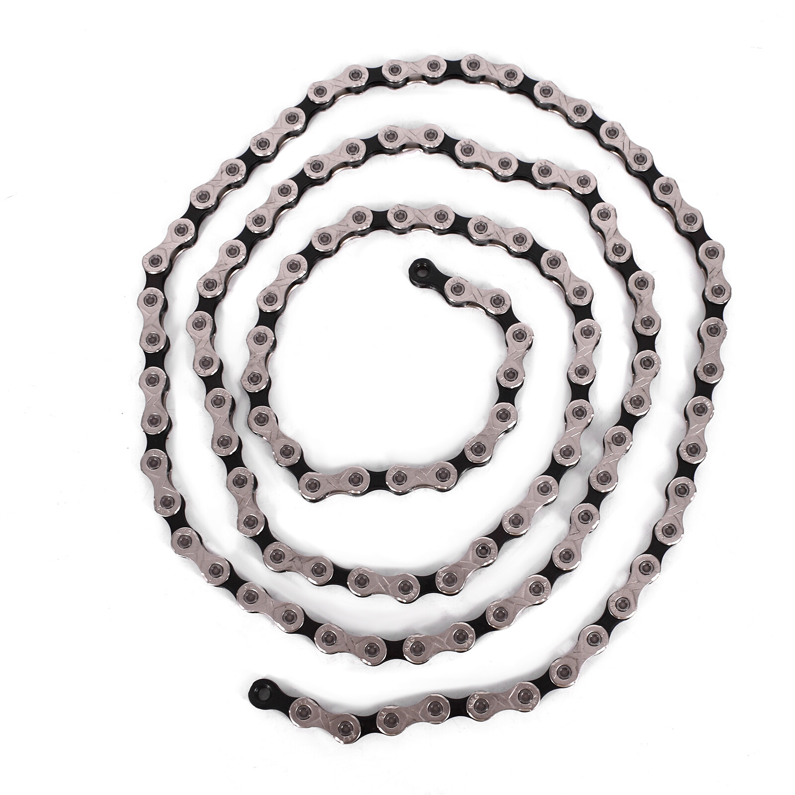 KMC X11 11-Speed Stretch-Proof Silver / Black Bike Chain 118L For SRAM Shimano