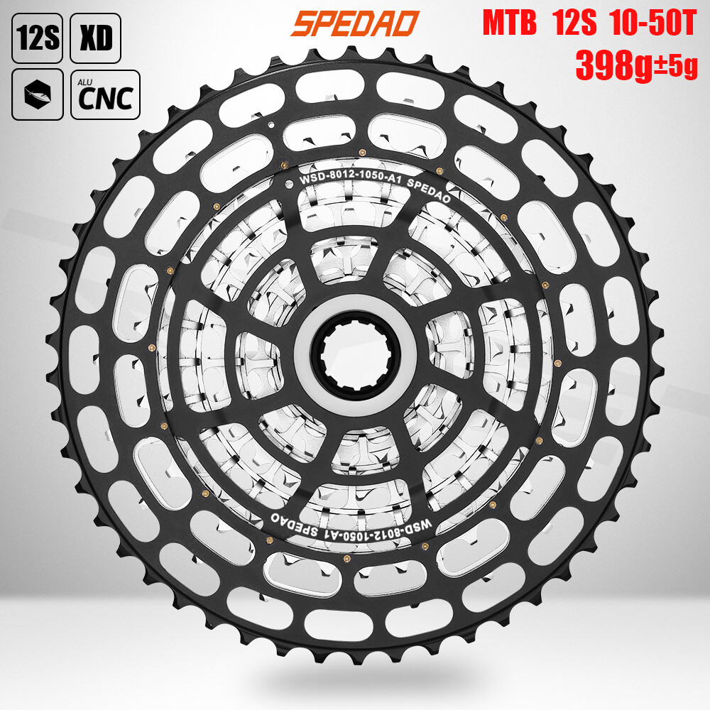 MTB Cassette Bicycle Freehub 12 Speed 10-50T Mountain Bike Chains for SRAM XD