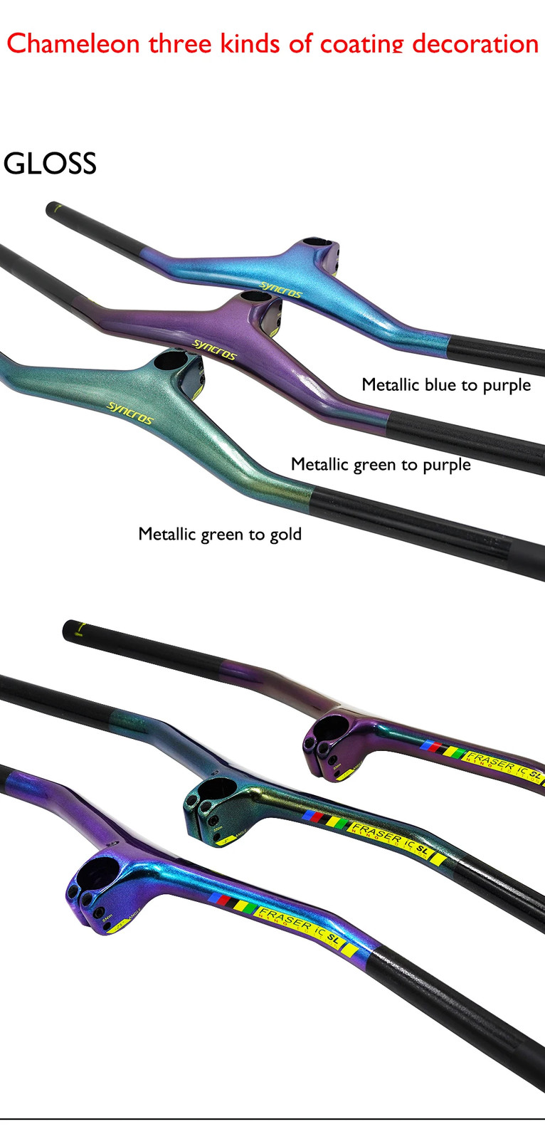 Mountain Bike Carbon Integrated Handlebar 28.6mm Riser Bar with Computer Mount