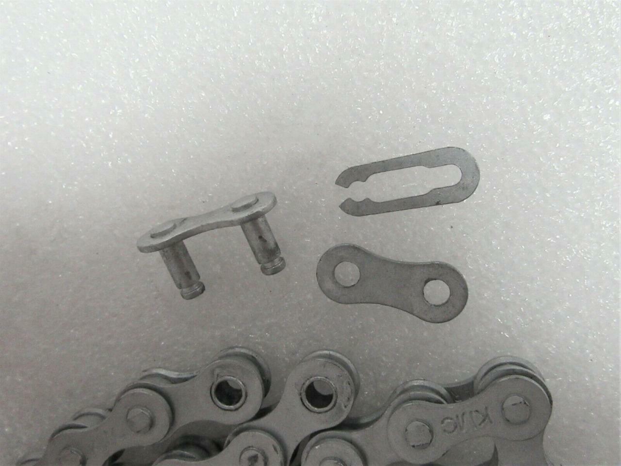 New Lot Of 5 KMC 8J-3 106L Links Bike Chain w/ Master Link