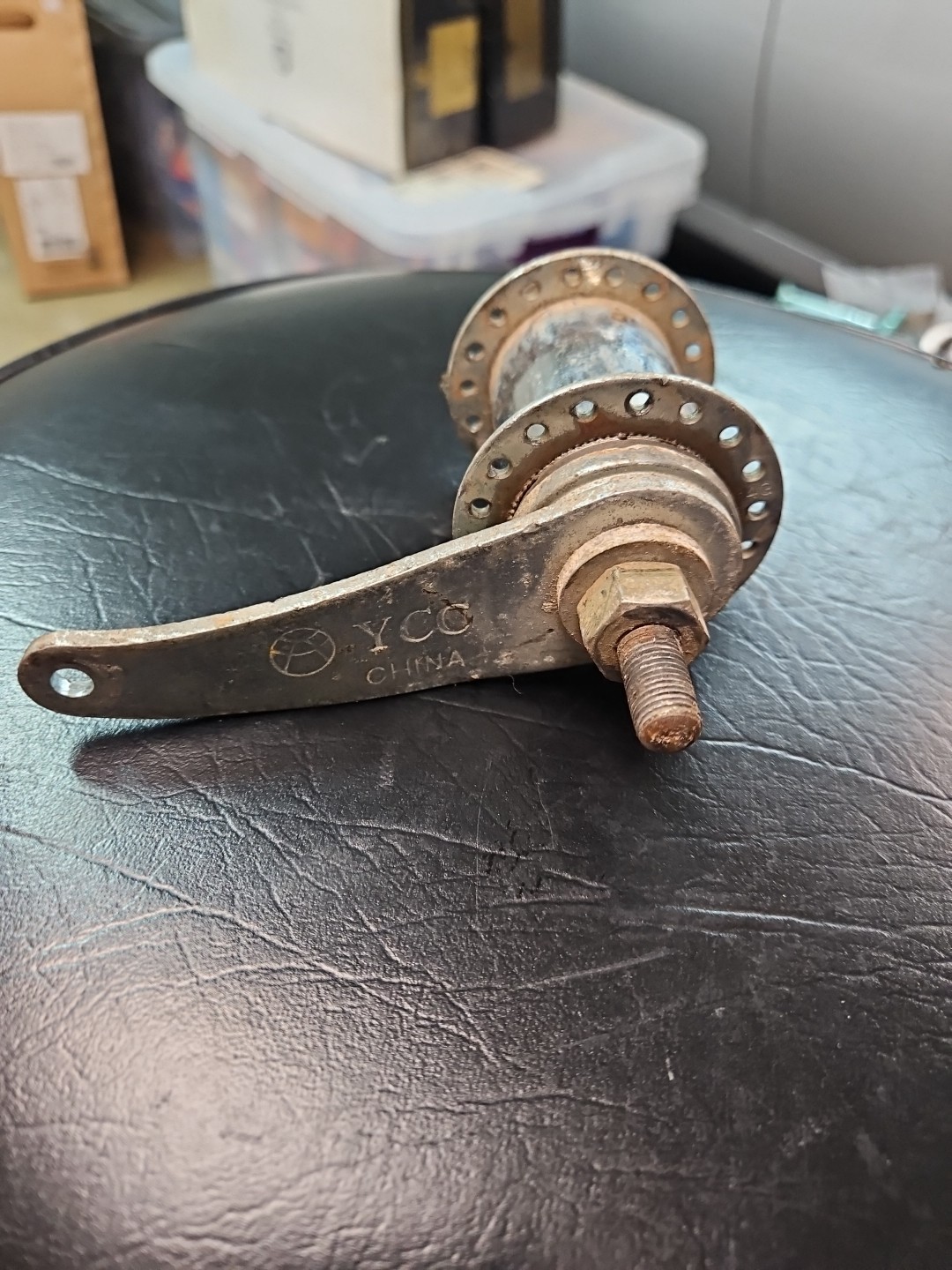 BMX REAR COASTER BRAKE HUB YCC CHINA 36H Gauge 14G