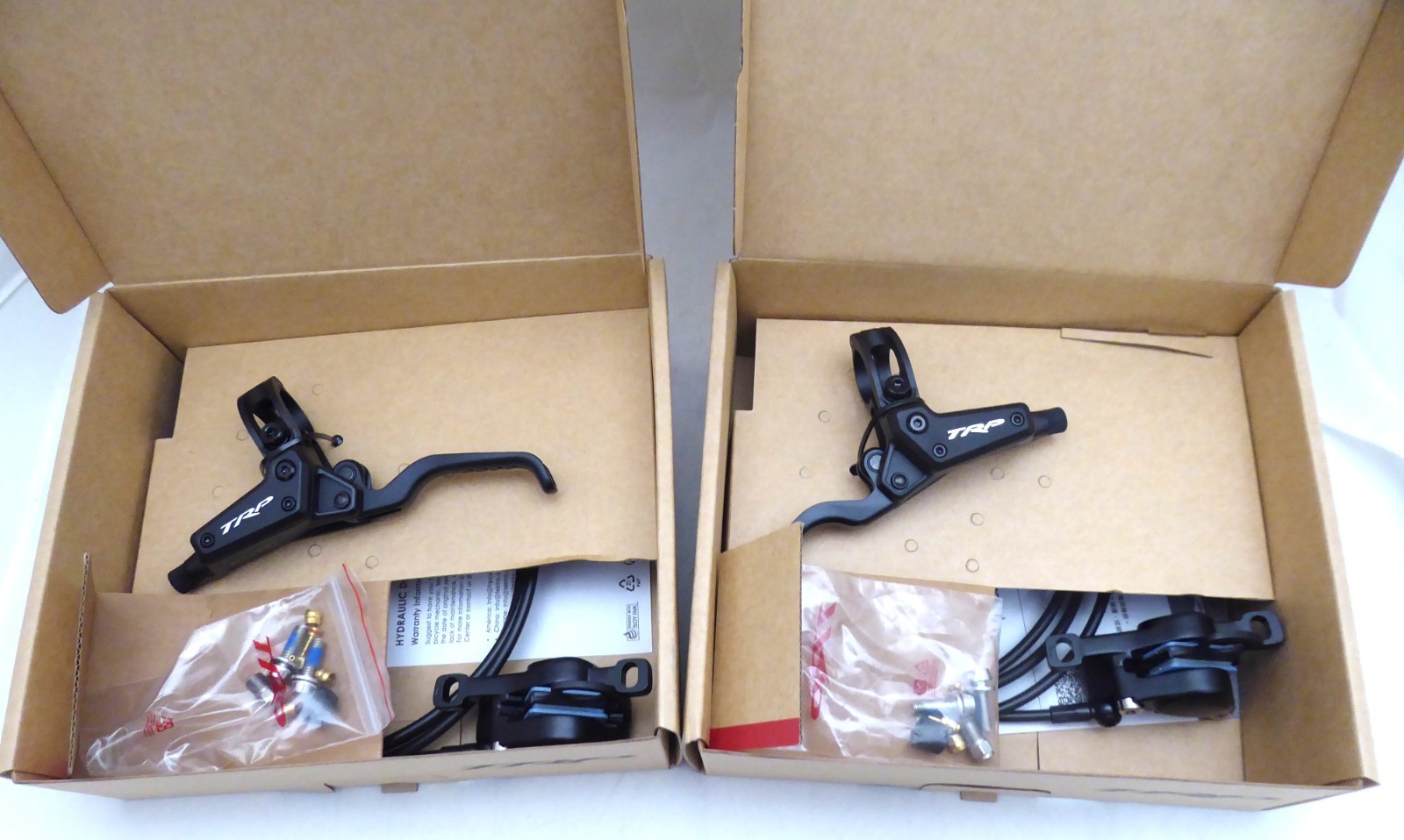 TRP EVO X Disc Brake, Left/Right Set, Post Mount – Black