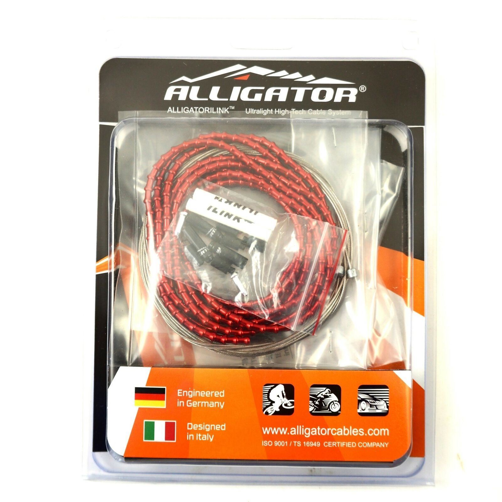 7 Color Mini Alligator I-Link 4MM Bike Shift Cable Set 31 strand Superior Shine