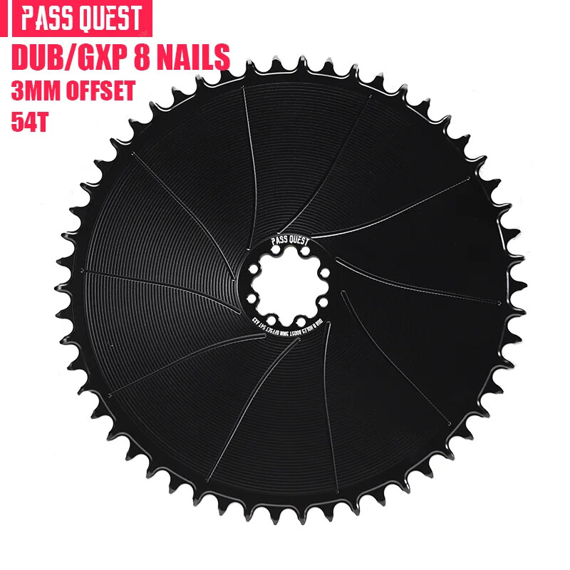 Bicycle Chainring 3mm Offset Norrow Wide Teeth Disc Direct Mount Chainwheel