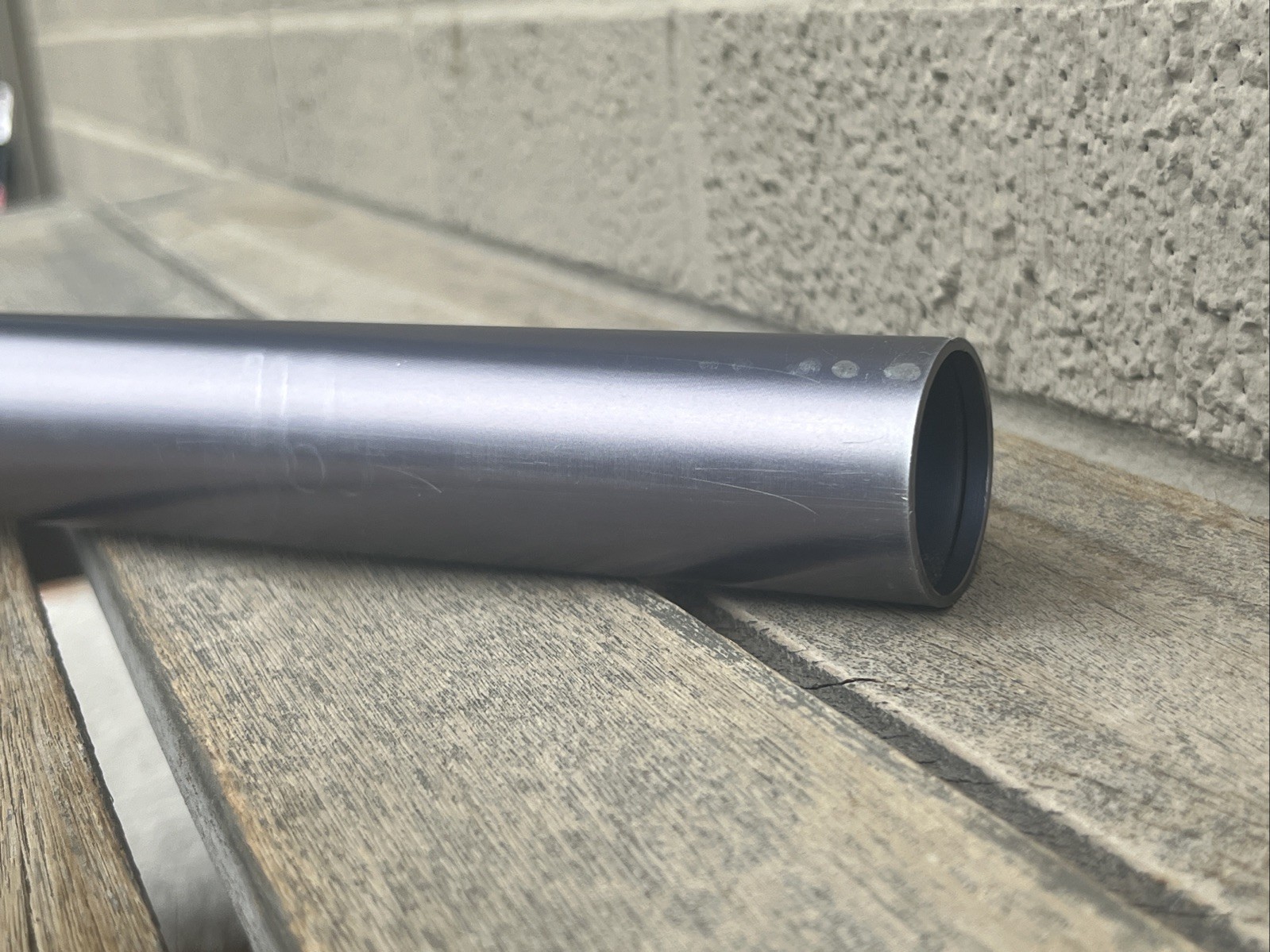 Vintage Woodman Components SL Plus Seatpost 30.9 x 390mm – Gray