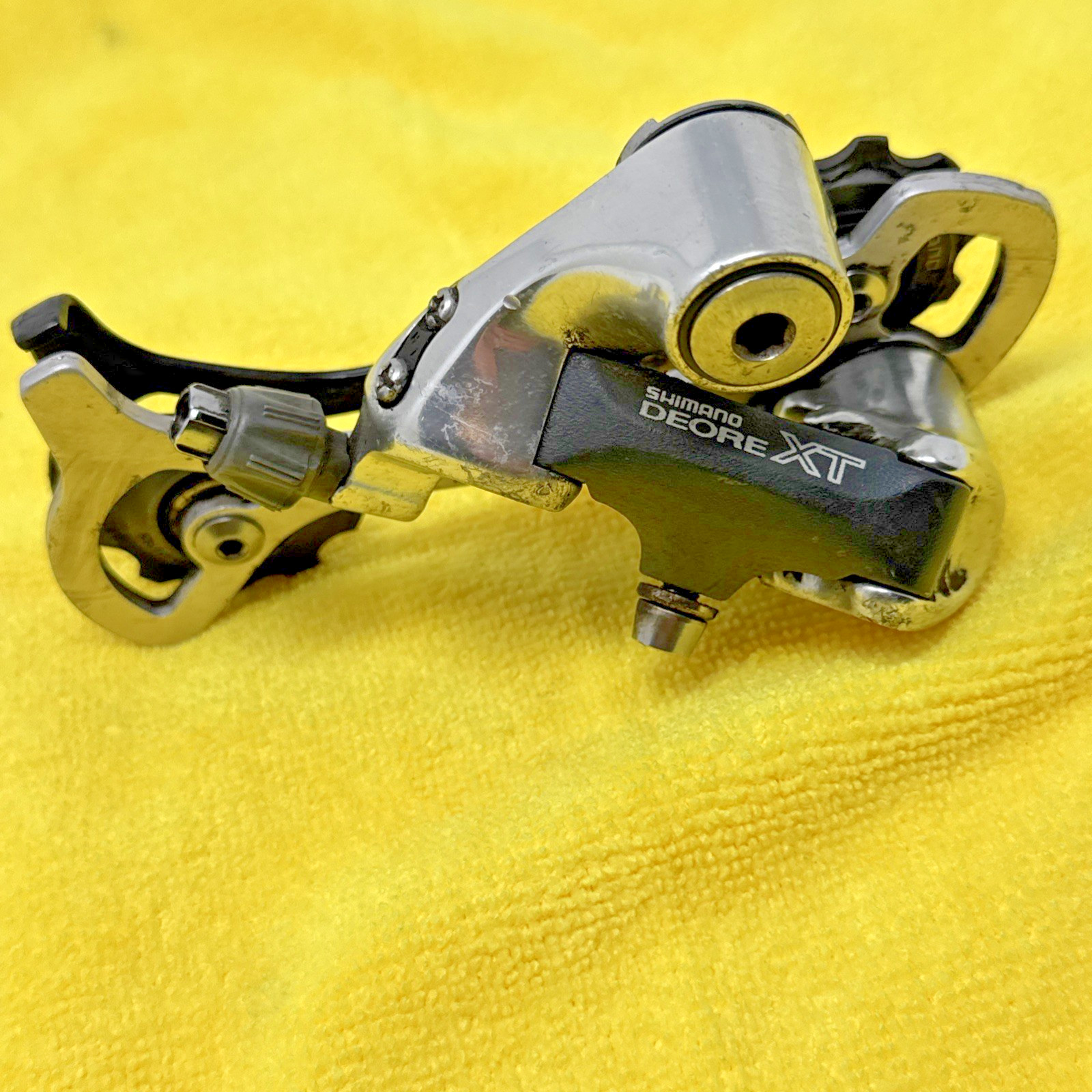 Shimano Deore XT RD-M737 Rear Derailleur Integrated 8SIS 8 Speed Vintage 90s MTB