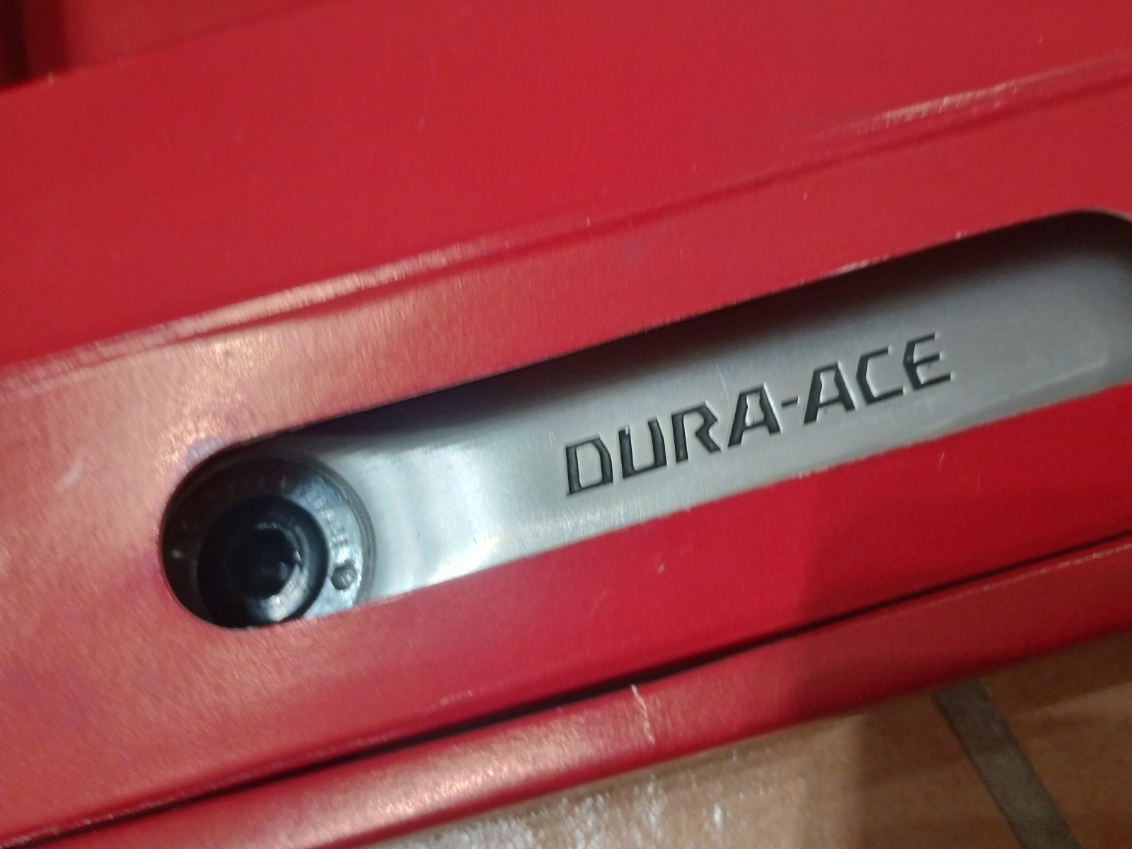 Nos Nib Vintage Crankset Shimano Dura Ace EX W Cut mm 170 Crankset 52/42