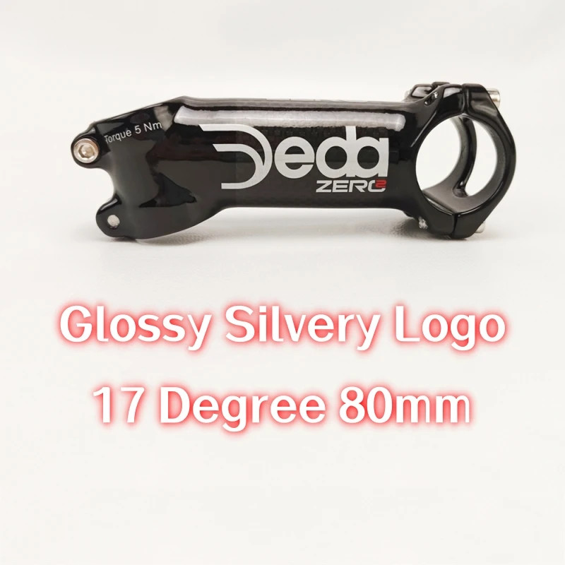 Carbon Road MTB Bicycle Stem 31.8*60-120mm 6/17 Degrees Angle Bike Parts