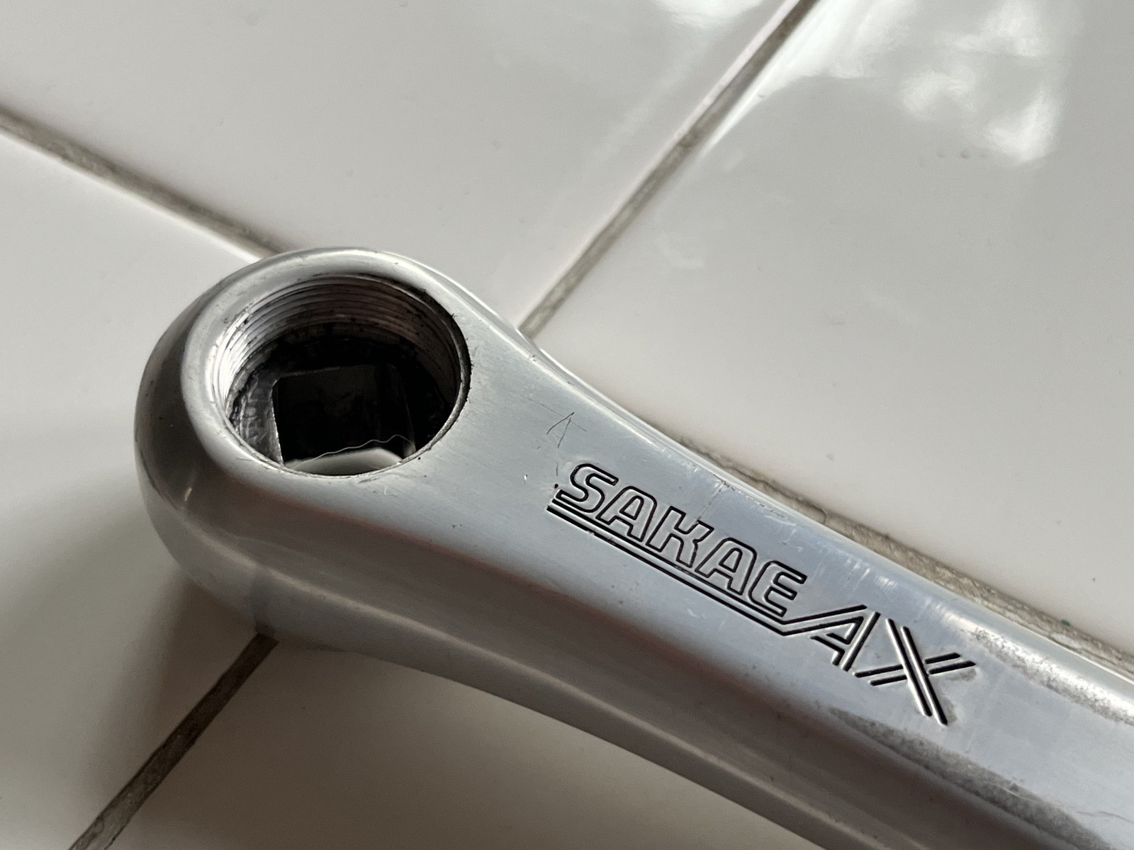 Sakae AX Crankset 170mm double 52/42 with SR pedals