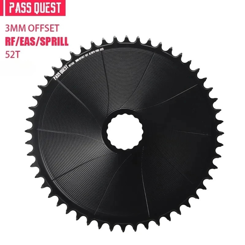 3mm Offset Direct Mounted Bicycle Chainring for Wide Narrow Teeth Chainwheel