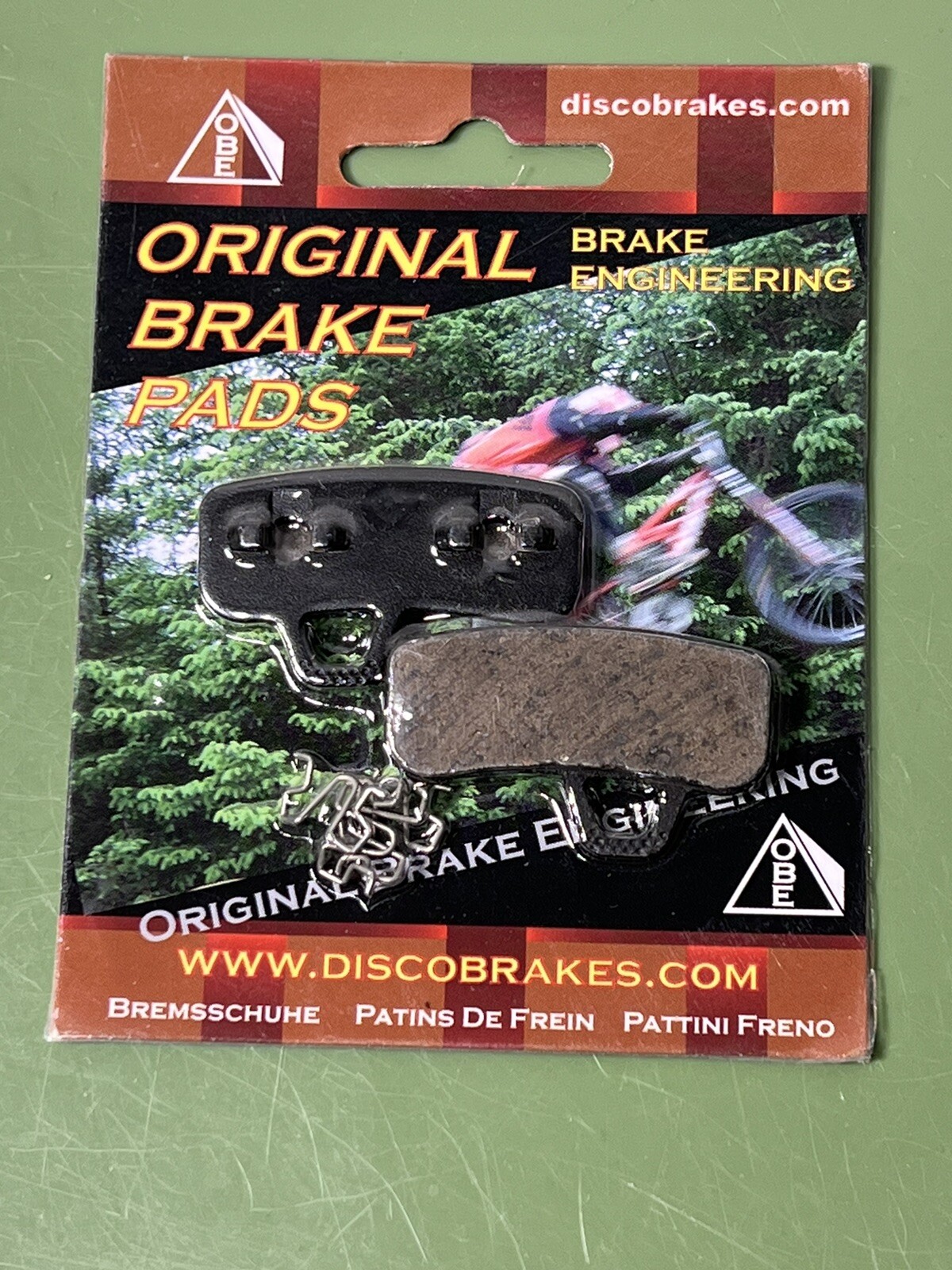 Hayes Stroker Ace Disc Brake Pads Semi-Metallic Mountain Bike DiscoBrakes OBE