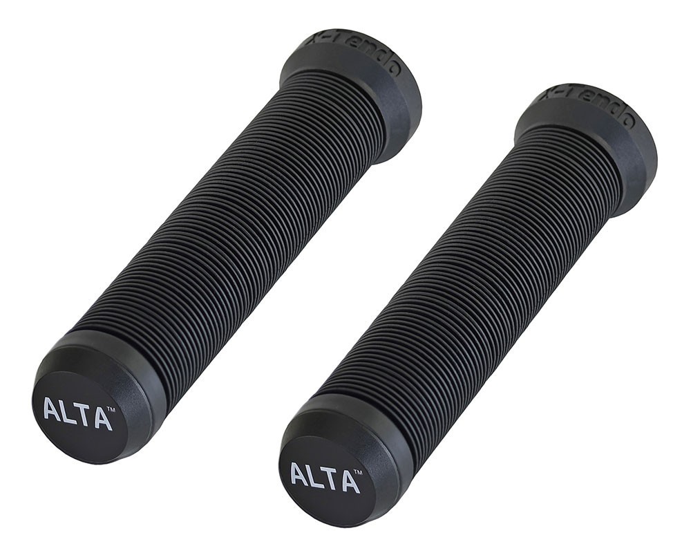 ALTA Soft Flangeless Bicycle Grips BMX MTB Hybrid Bike Scooter Softie No Flange.
