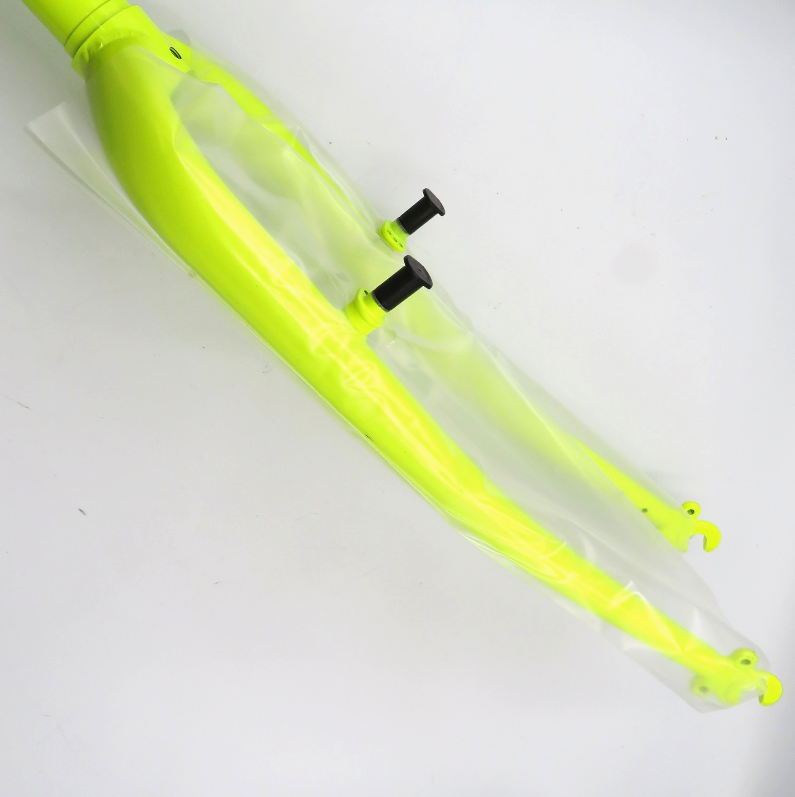 NOS Schwinn 26 » Fork 11/8″ Threaded 210mm / 80mm Neon Yellow Illusion Canti