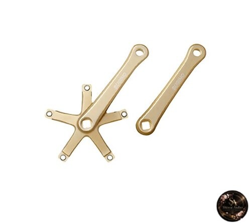 SUGINO Grand Mighty Crankset NJS certified 167.5mm Champagne Gold