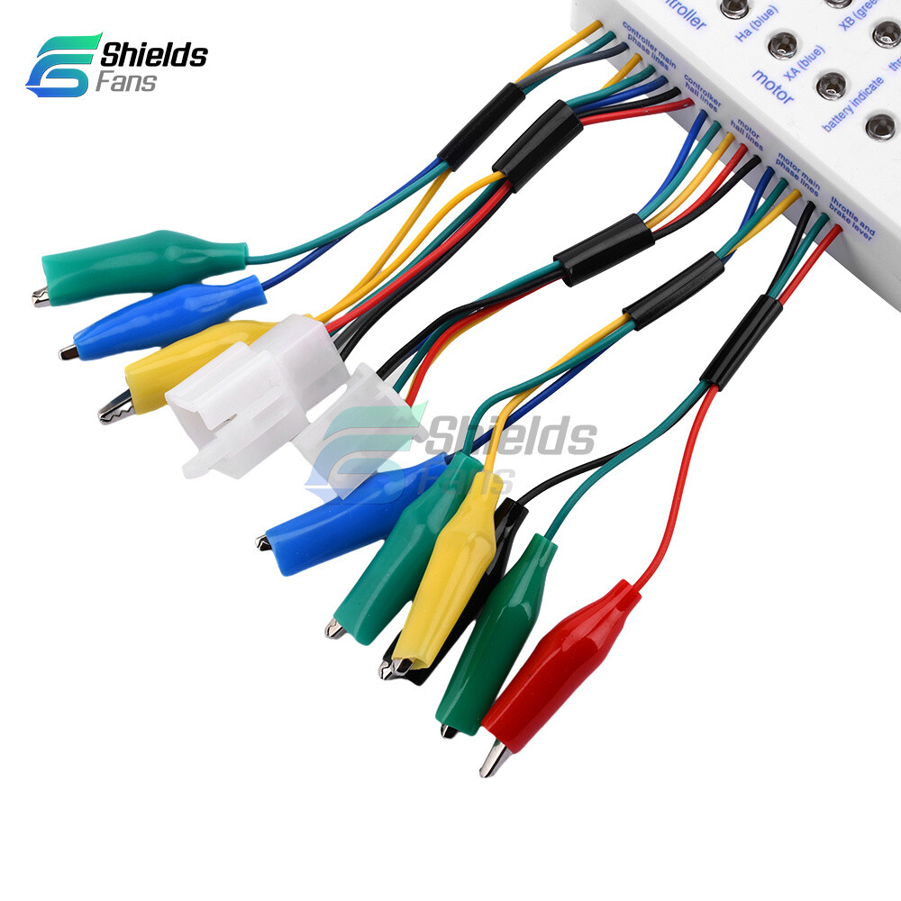 Brushless Motor Tester Ebike Testing Device Electric Hall Tester Detector 24-72V