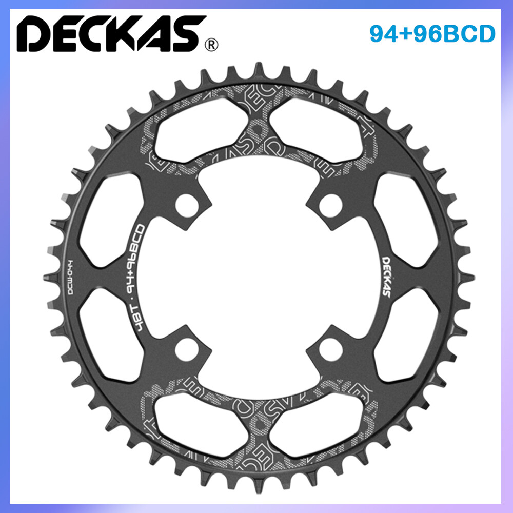 DECKAS 94+96BCD Narrow Wide Chainring 32T 38T 40T 48T 50T Round Oval Chainwheel