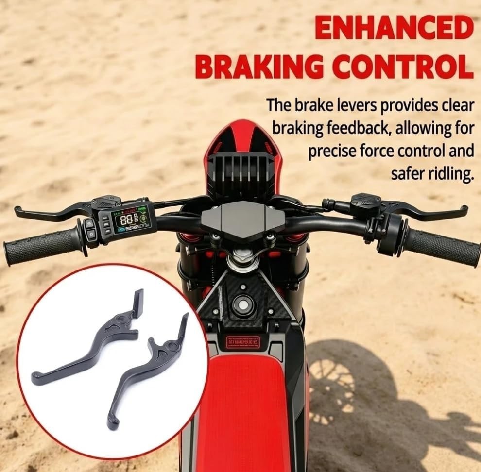 Brake Levers for Yozma IN10 Pro/Yozma IN10 Ebike, Aluminum Clutch and Brake Leve