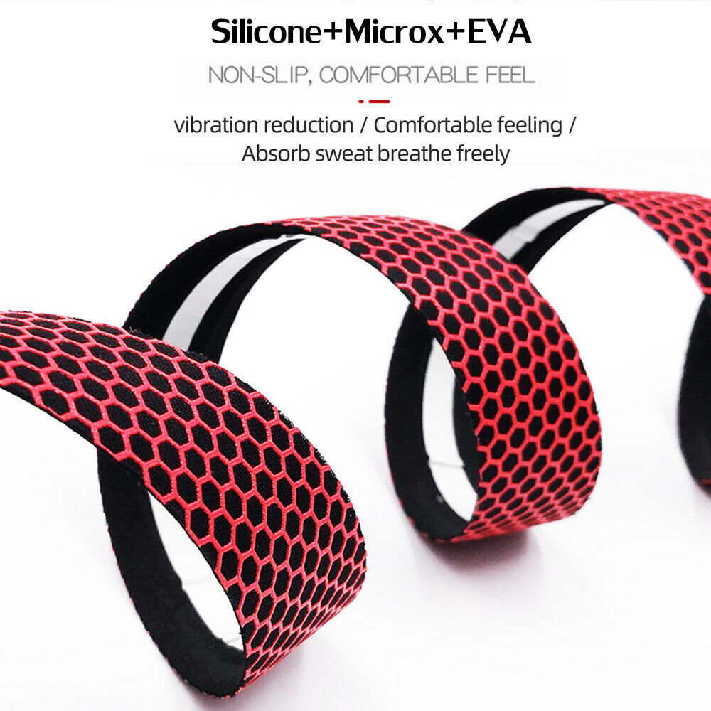Silicone Bar Tape Road Bike / Drop Handlebar Tape Silica EVA Soft Wrap Bicycle