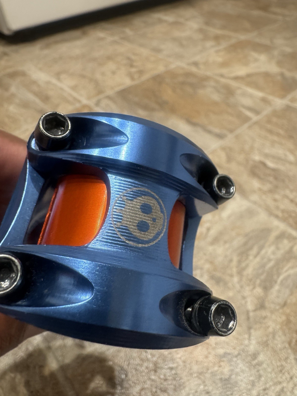 DA BOMB «MP8″ MTB AM FR 1-1/8» STEM ,Bar 35mm 31.8mm x 60mm – Blue